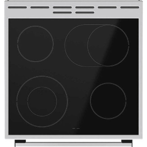 COOKER FREE STANDING  GECS6C70WPA (ΚΕΡΑΜΙΚΗ / 71LT / A / ΛΕΥΚΗ / 4+2 ΕΣΤΙΕΣ / POP / ΟΘΟΝΗ / AIRFRY / ΥΔΡΟΛΥΣΗ / ΤΗΛΕΣΚΟΠΙΚΟΣ)